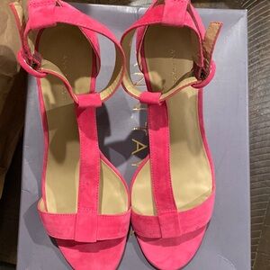 Women’s Ann Taylor suede sandals, size 9 lightly used.